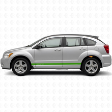Custom Outline Side Stripes Vinyl Decal Kit for Dodge Caliber 2007+_3