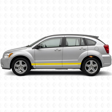 Custom Outline Side Stripes Vinyl Decal Kit for Dodge Caliber 2007+_5