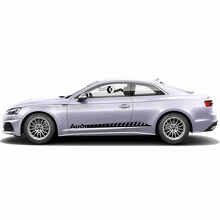 Branded Side Stripes Vinyl Decal Kit for for Audi A5_3