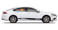 Decorated Stripes with Custom Text Side Vinyl Decal Kit for Buick Regal _2