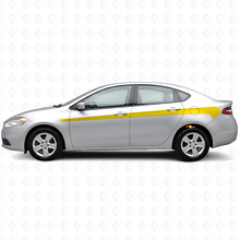 Accent Side Stripes Vinyl Decal Kit for Dodge Dart 2013+_5