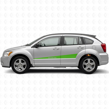Custom Expanding Side Stripes Vinyl Decal Kit for Dodge Caliber 2007+_3