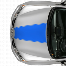 Blackout Outline Hood Vinyl Decal for Toyota RAV4 2013+_2