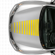 Strobe Style Hood Stripes Vinyl Decal for Toyota RAV4 2013+_5