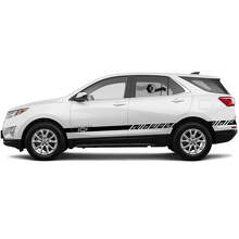 Racing Style Side Stripes Vinyl Decal Kit for Chevrolet Equinox 2021_2