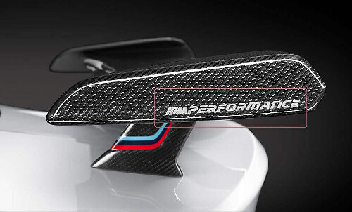 M Performance Style Spoiler Vinyl Decal Kit for BMW