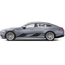 Decorated Side Stripes Vinyl Decal Kit for Mercedes Benz AMG GT3_2