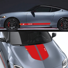 Nismo Outline Hood and Side Stripes Vinyl Decal Kit for Nissan Z Nismo 2024_2