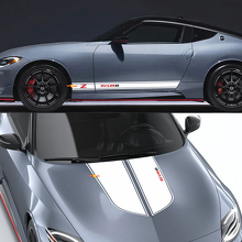 Nismo Outline Hood and Side Stripes Vinyl Decal Kit for Nissan Z Nismo 2024_3