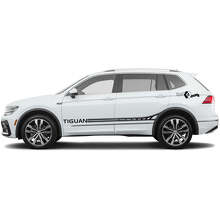 Accent Side Stripes Vinyl Decal Set for Volkswagen Tiguan_2