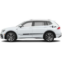 Decorated Side Stripes Vinyl Decal Kit for Volkswagen Tiguan_3
