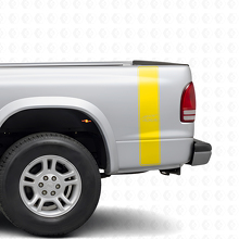 Sport 4x4 Outline Stripes Rear Side Vinyl Decal Kit for Dodge Dakota 1997+_5