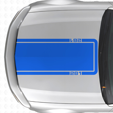 281 Hood Outline Stripe Vinyl Decal for Musclecar Musclecarmodel Mach 1 2005-09_2