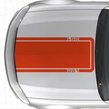 281 Hood Outline Stripe Vinyl Decal for Musclecar Musclecarmodel Mach 1 2005-09_4