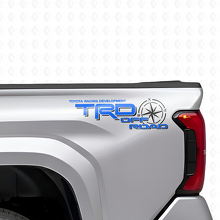TRD Off Road Compass Side Vinyl Decals for Toyota Tacoma_2
