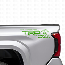 TRD Off Road Compass Bed Side Vinyl Decal Kit for Toyota Tacoma_3