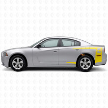 5.7L Tail Band Stripes Bedside Vinyl Decal Sticker for Dodge Charger 2011-2014_5