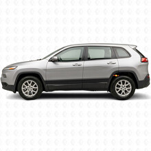 Outline Stripes Side Vinyl Decal Sticker for Jeep Cherokee 2014-2023_2
