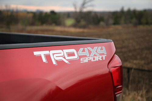 TRD 4x4 Sport Bedside Vinyl Decal Sticker for Toyota Tacoma