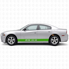 6.1L H/O Outline Stripes Side Vinyl Decal Sticker for Dodge Charger 2011-2014_3