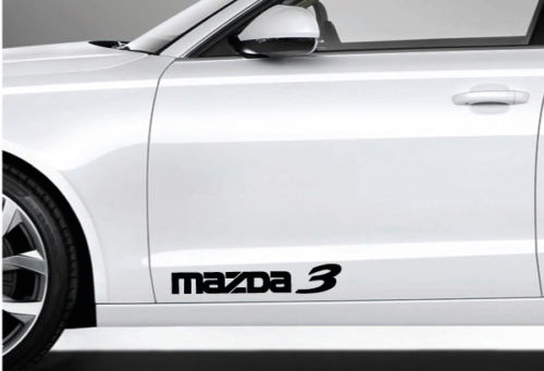 2 Mazda 3 Decal Sticker Logo Emblem Mazdaspeed Mazda3