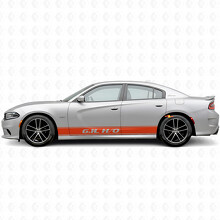 6.1L H/O Outline Stripes Side Vinyl Decal Sticker for Dodge Charger 2015-2026_4