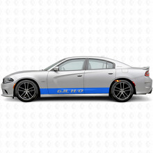 6.1L H/O Straight Stripes Side Vinyl Decal Sticker for Dodge Charger 2015-2026_2