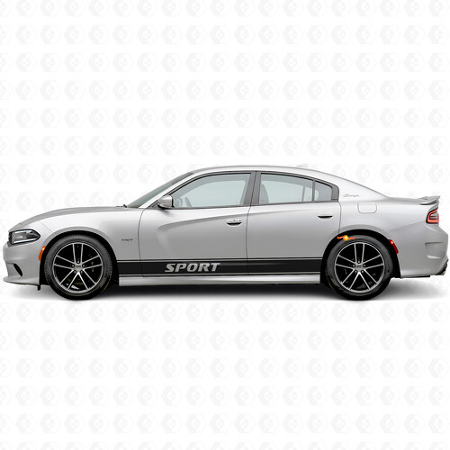 Sport Outline Stripes Side Vinyl Decal Sticker for Dodge Charger 2015-2026