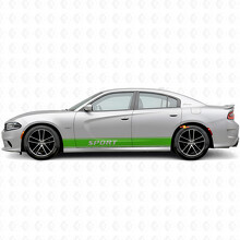 Sport Outline Stripes Side Vinyl Decal Sticker for Dodge Charger 2015-2026_3