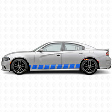 Block Style Stripes Side Vinyl Decal Sticker for Dodge Charger 2015-2026_2