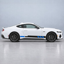 Coast Block Stripes Side Vinyl Decal Sticker for Ford Mustang 2024_2
