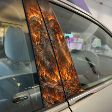 Hell Ram Door Pillar Vinyl Decal Sticker_2