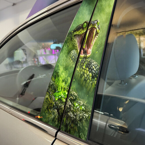Viper Strike Door Pillar Vinyl Decal Sticker