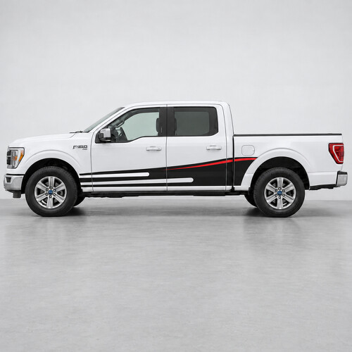 Speed Sail XLT SuperCrew 5.5-ft Bed Side Vinyl Decal Sticker for Ford F-150 2024_1