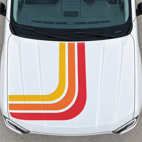 Retro Fan LARIAT Hood Vinyl Decal Sticker for Ford Ranger 2024_1