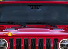 Jeep Wrangler Windshield Grille Logo Skull decal sticker grill 2