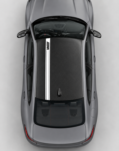 M Style Roof Stripe Vinyl Decal for BMW M3 Competition Roof Side Vinyl Decal Sticker for BMW M3 G80/G81 2020-present