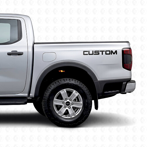Custom Lettering Side Vinyl Decal Kit for Musclecar Ranger