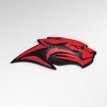 Panther Low Prowl 3D Acrylic Badge_3