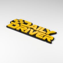 Daily Driver Checker 3D Acrylic Badge_2