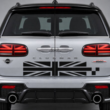 John Cooper Works Union Checker Tailgate Vinyl Decal Sticker for MINI Clubman 2020_2