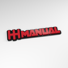 Manual Shift Gate 3D Acrylic Car Badge_3