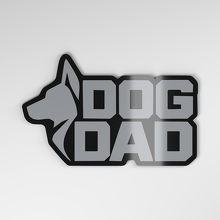 Dog Dad 3D Acrylic Car Badge_4