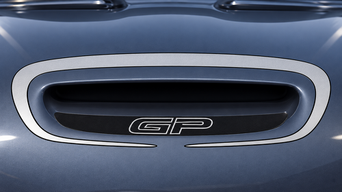 Bonnet Open Bridge GP Hood Scoop Surround 2 colors Hood Vinyl Decal Sticker for MINI Cooper