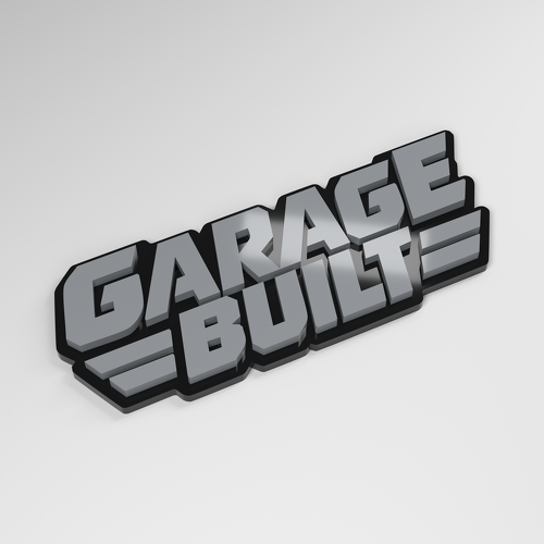 Garage Built 3D Acrylic Car Badge_1