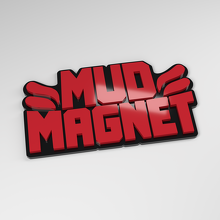 Mud Magnet 3D Acrylic Car Badge_3