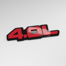 4.0L 3D Acrylic Car Badge_3