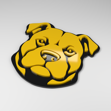 Pit Bull 3D Acrylic Car Badge_2