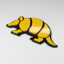 Armadillo 3D Acrylic Car Badge_2