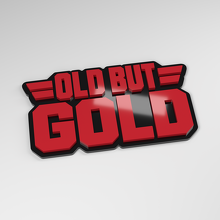 Old but Gold 3D Acrylic Car Badge_3
